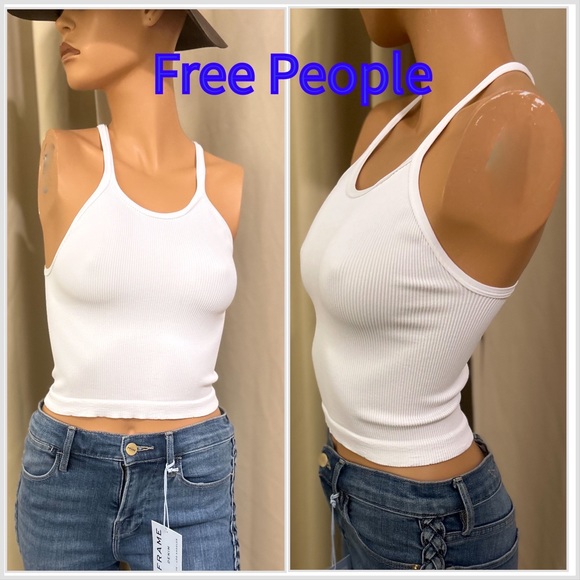 COPY - New FREE PEOPLE HAPPINESS RUNS TANK WHITE M/L - Picture 1 of 6
